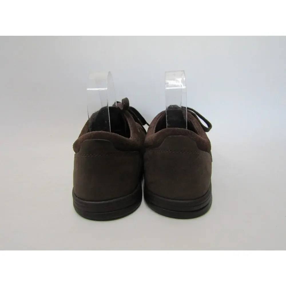 UGG Mens Size 9.5 D Brown Suede Laces Ankle Casual Shoes